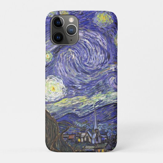 スターリーナイトバイビンセント・ヴァン・ゴッホ Case-Mate iPhoneケース (裏)
