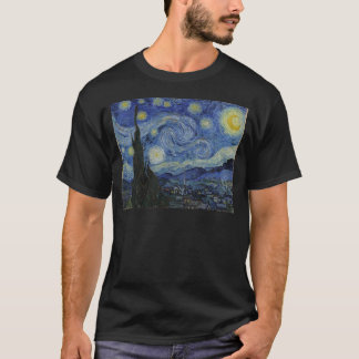 スターリーナイトバイビンセント・ヴァン・ゴッホ Tシャツ