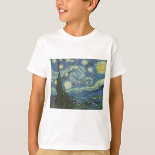 スターリーナイトバイビンセント・ヴァン・ゴッホ Tシャツ