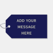 スターリーナイトバイヴァンゴッホファインアート ギフトタグ (裏面横)