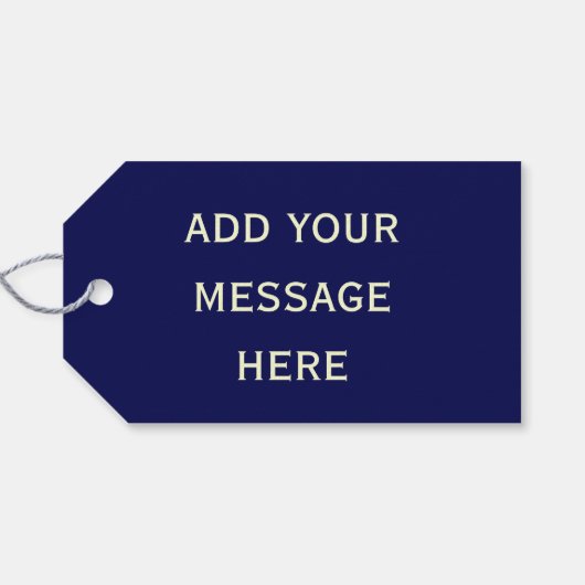 スターリーナイトバイヴァンゴッホファインアート ギフトタグ (裏面横)