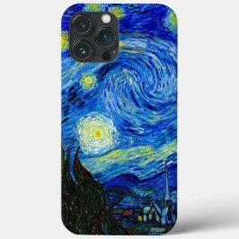 スターリーナイトバイヴァンゴッホ iPhone 13 PRO MAXケース