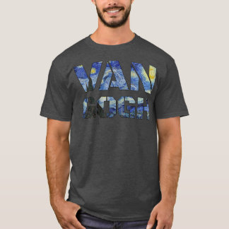 スターリーナイトバンゴッホアート絵画のヴィンセント・ヴァン・ゴグ Tシャツ