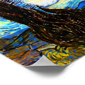 スターリーナイトバンゴッホファインアート ポスター (角)