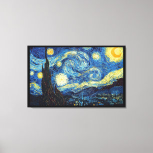 スターリーナイトバンゴッホ模造スタイル絵画ズ キャンバスプリント