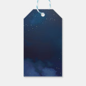 スターリーナイトバースデーパーティーメッセージカード ギフトタグ (裏面)
