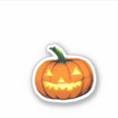 スターリーナイトパンプキンハロウィンヴァンゴッホサンクスギヴィ シール (正面)