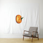 スターリーナイトパンプキンハロウィンヴァンゴッホサンクスギヴィ タペストリー (インサイチュ(横))