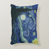 スターリーナイトビンセントゴッホファインアート絵画ズ アクセントクッション (正面(垂直))