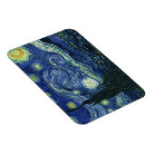 スターリーナイトビンセントゴッホファインアート絵画ズ マグネット (右側)