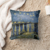 スターリーナイトビンセントファンゴッホ クッション (ブランケット)
