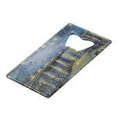 スターリーナイトビンセントファンゴッホ クレジットカード栓抜き (正面アングル)