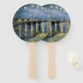 スターリーナイトビンセントファンゴッホ ハンドファン (正面&裏面)