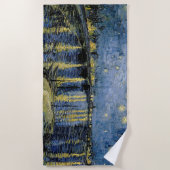 スターリーナイトビンセントファンゴッホ ビーチタオル (正面)