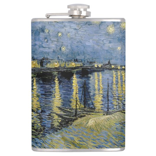 スターリーナイトビンセントファンゴッホ フラスク (正面)