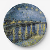 スターリーナイトビンセントファンゴッホ ペーパープレート (正面)