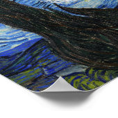 スターリーナイトビンセントファンゴッホ ポスター (角)