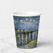 スターリーナイトビンセントファンゴッホ 紙コップ (裏面)
