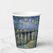 スターリーナイトビンセントファンゴッホ 紙コップ (正面)