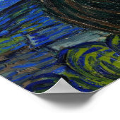 スターリーナイトビンセントヴァンゴッホ ポスター (角)