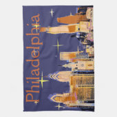スターリーナイトフィラデルフィア キッチンタオル (縦)