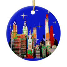 スターリーナイトフィラデルフィア、抽象芸術スカイと星