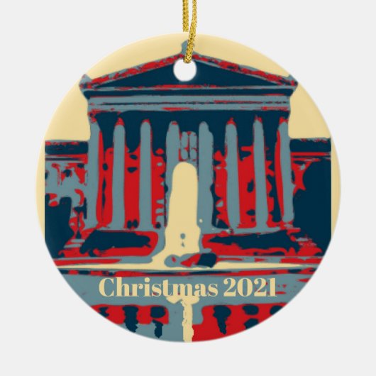 スターリーナイトフィラデルフィア、編集文字セラミックオルナム セラミックオーナメント (正面)