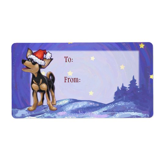 スターリーナイトフェスティバルチワホアインサンタハット ラベル (正面)