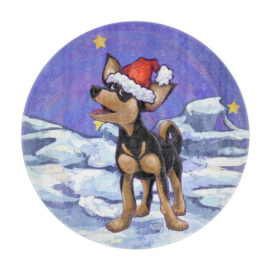 スターリーナイトフェスティバルチワワ カッティングボード (正面)