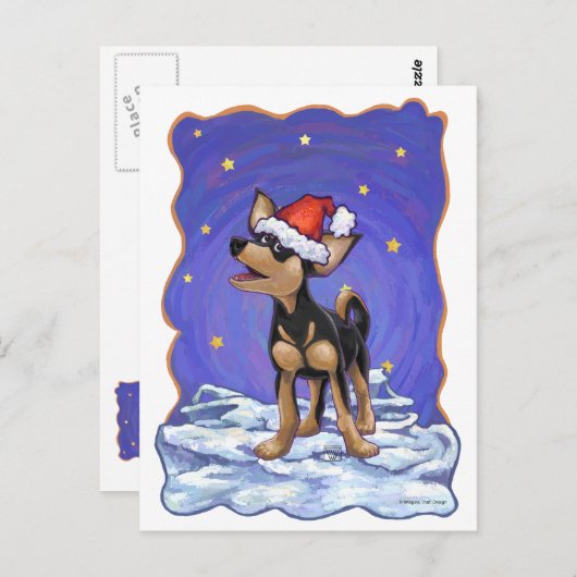 スターリーナイトフェスティバルチワワ ポストカード (正面/裏面)