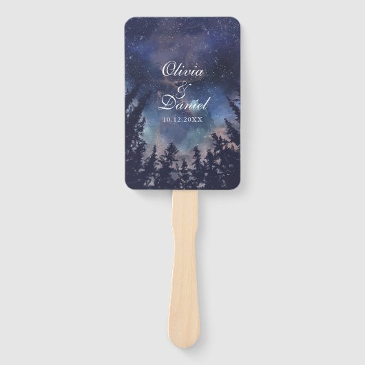 スターリーナイトフォレ結婚スト結婚式 プログラム ハンドファン (正面)