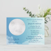 スターリーナイトベビー《キリスト教》洗礼式や命名式招待状 招待状 (スタンド正面)