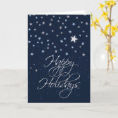 スターリーナイトホリデーカード カード (黄色い花)
