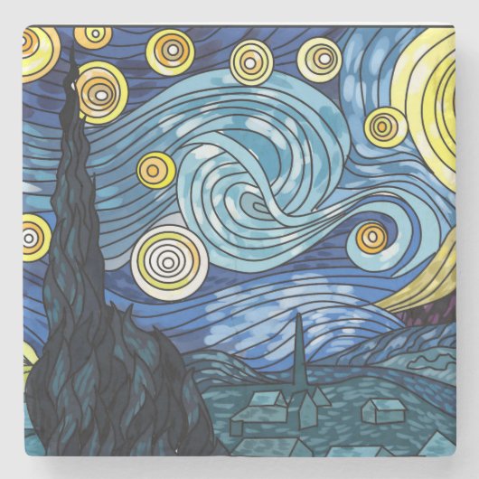 スターリーナイトマーブルコスター ストーンコースター (正面)