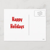 スターリーナイトリバーボートホリデー シーズンポストカード (裏面)