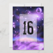 スターリーナイトレインボーファンタジースウィート16誕生日 招待状 (正面)