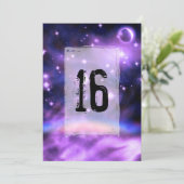 スターリーナイトレインボーファンタジースウィート16誕生日 招待状 (スタンド正面)