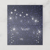 スターリーナイト披露宴座席表 プレイスカード (外部開封)