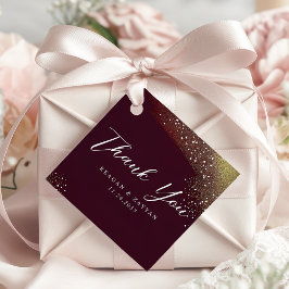 スターリーナイト深いクリムゾン結婚ズサンキュー フェイバータグ