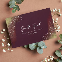 スターリーナイト深いクリムン結婚ズ ゲストブック