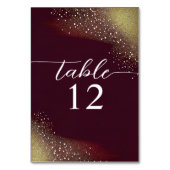 スターリーナイト深いクリムン結婚ズ テーブルナンバー (裏面)