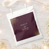 スターリーナイト深いクリムン結婚ズ フェイバーバッグ (クリップ留めされた状態)