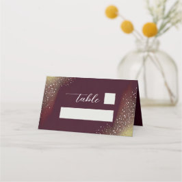 スターリーナイト深いクリムン結婚ズ プレイスカード