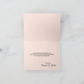 スターリーナイト結婚フローラサンキューカード サンキューカード (内部)