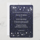 スターリーナイト結婚式招待状 招待状 (正面)