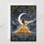 スターリーナイト金ゴールドキンセニェラ招待状 招待状 (正面)