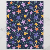 スターリーナイト魔法フラット紙シート (裏面)