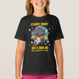 スターリーナイト、こうもりのバーリトでの食事 Tシャツ