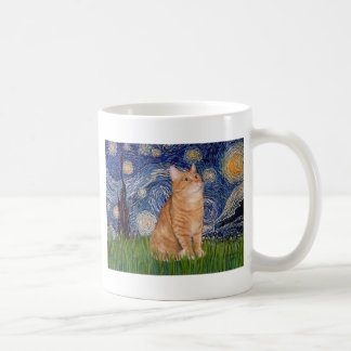 スターリーナイト – オレンジ虎猫46 コーヒーマグカップ