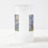 スターリーナイト – ノルウェーエルクハウンド フロストグラスビールジョッキ (中央)